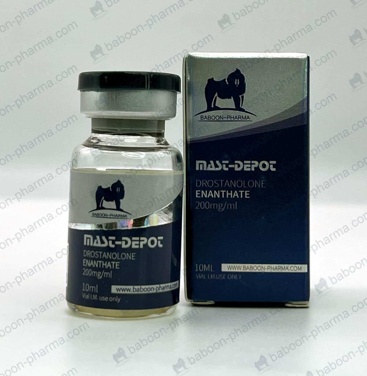 Depósito de mástiles de aceite Baboon Pharma 1