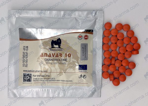 Baboon Pharma Tabletas orales Anavar 10 1