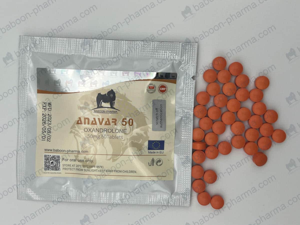 Baboon Pharma Tabletas orales Anavar 50 1