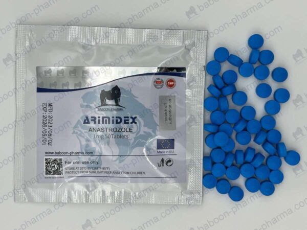 Comprimidos orales de Baboon Pharma Arimidex 1 1