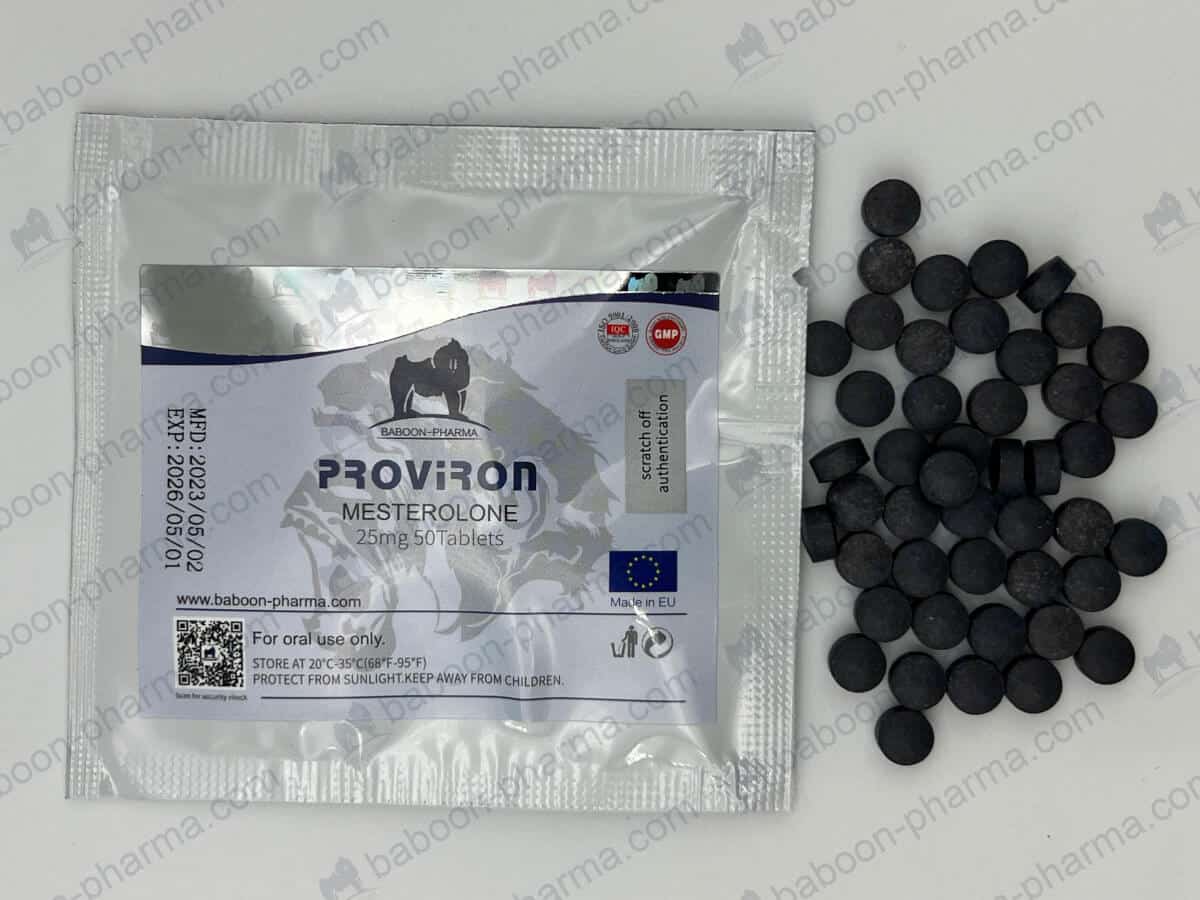 Comprimidos orales Baboon Pharma Proviron 25 1