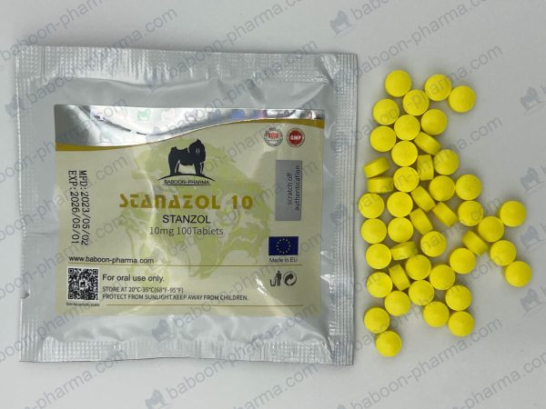 Comprimidos orales Baboon Pharma Stanazol 10 1