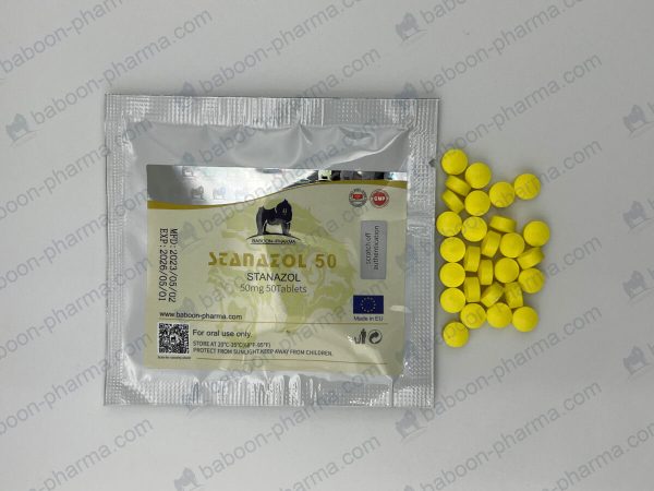 Baboon Pharma Comprimidos orales Stanazol 50 1
