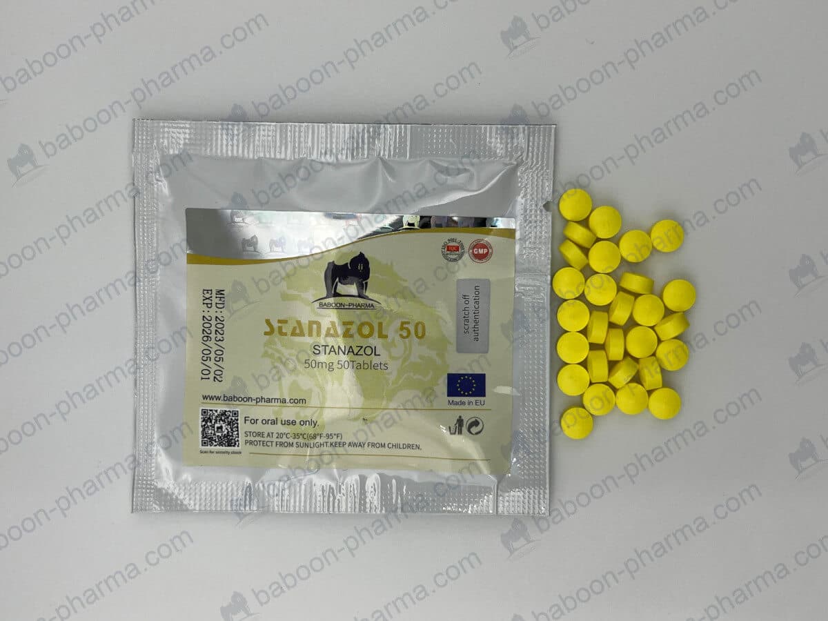 Baboon Pharma Comprimidos orales Stanazol 50 1