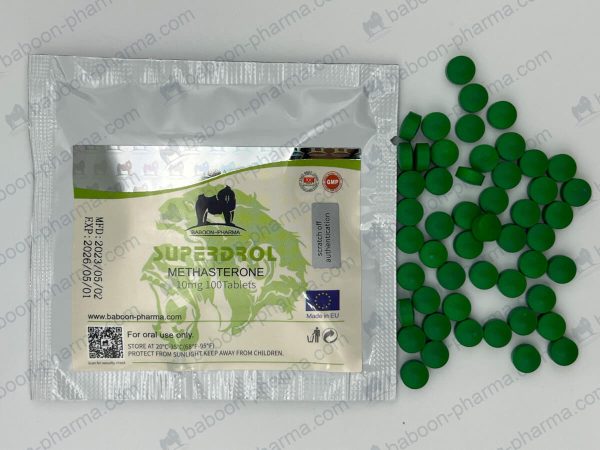 Baboon Pharma Comprimidos orales Superdrol 10 1