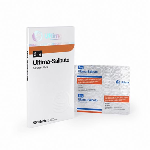 Ultima-Salbuto 2 mg/paquete de 50 pastillas - Ultima International