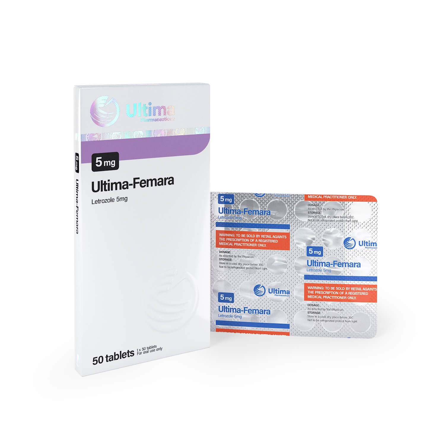Ultima Femara 50 comprimidos x 5 mg