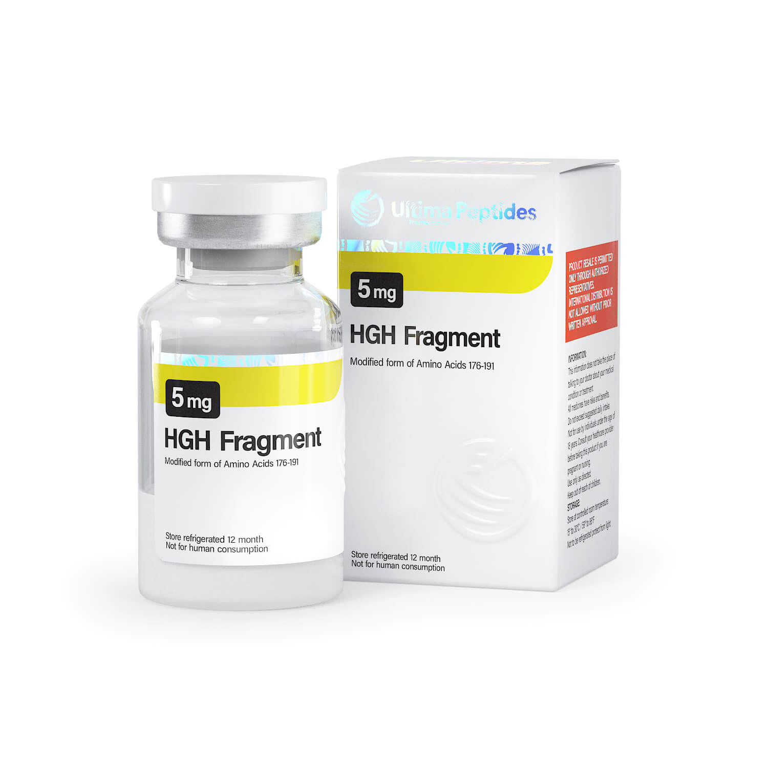 fragmento de HGH Ultima 176 191 5mg 176