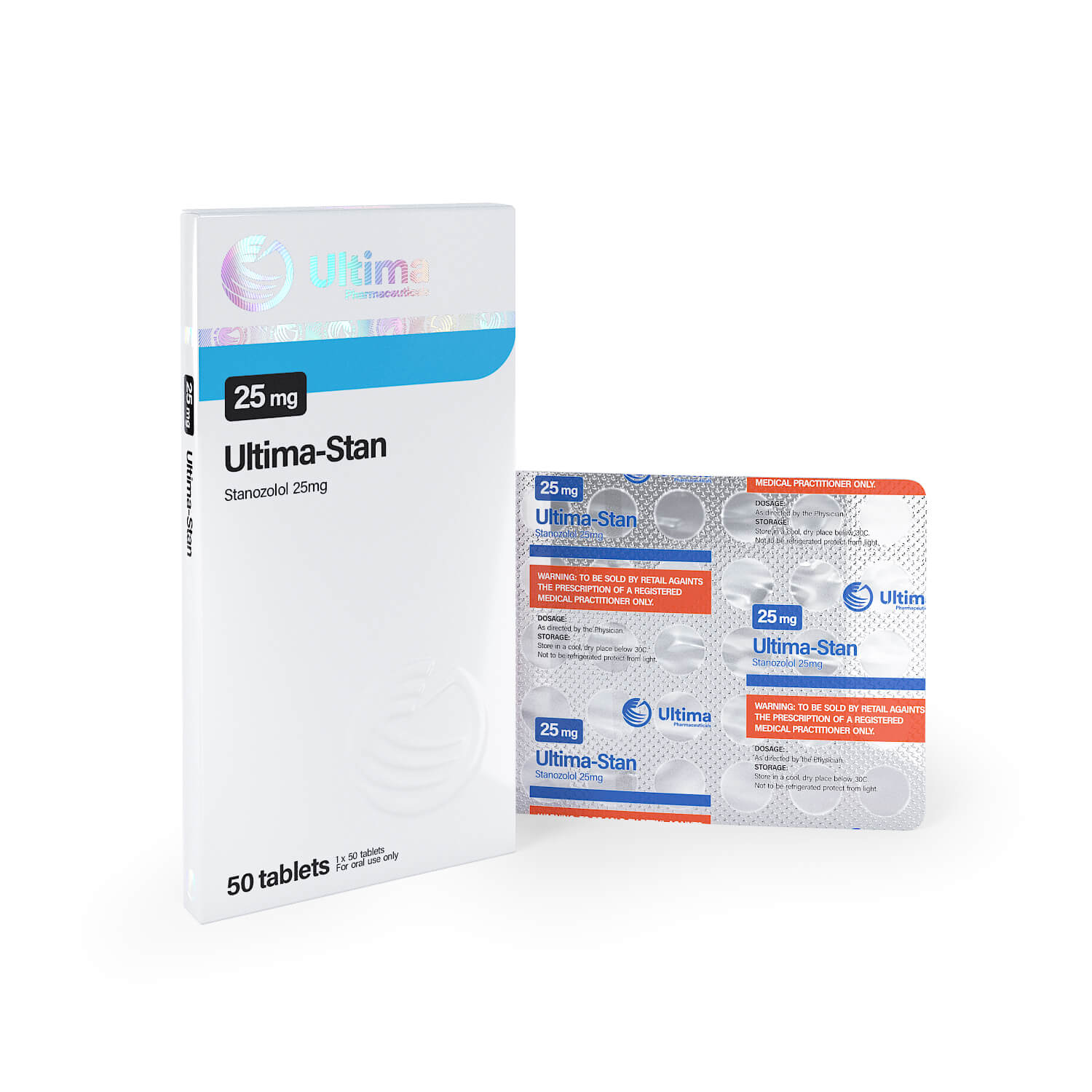 Ultima Stan 25, 50 pastillas x 25 mg