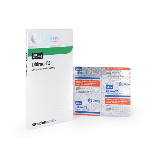Ultima T3 50 pastillas x 25 mcg