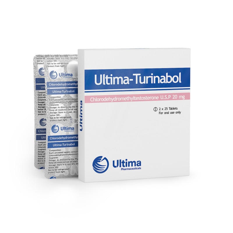 Ultima turinabol 50 pastillas x 20 mg