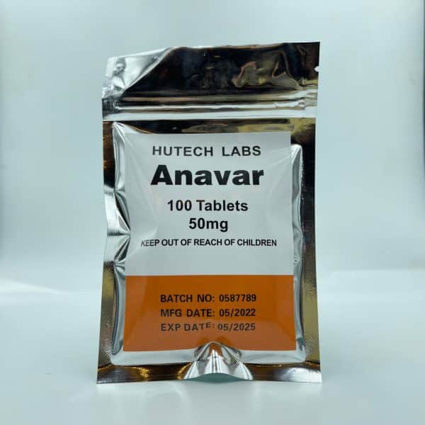 Anavar 50 mg 100 comprimidos Hutech