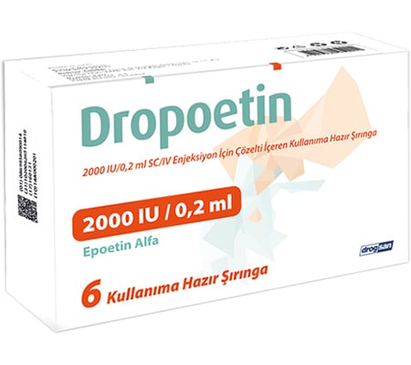 Solución de Dropotein 2000 UI 0,2 ml. 6 Drogsan