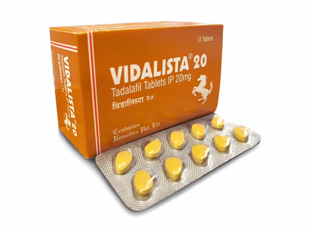 Vidalista 10 Tadalafilo 20 mg