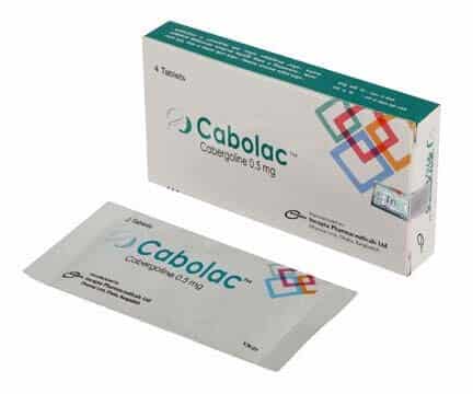 Cabolac 0,5 mg 4 sobres
