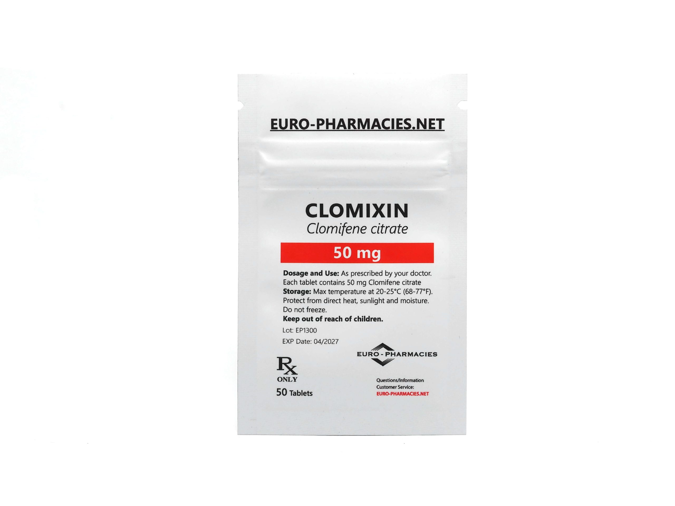 Europharmacies ofrece clomixina (Clomid)
