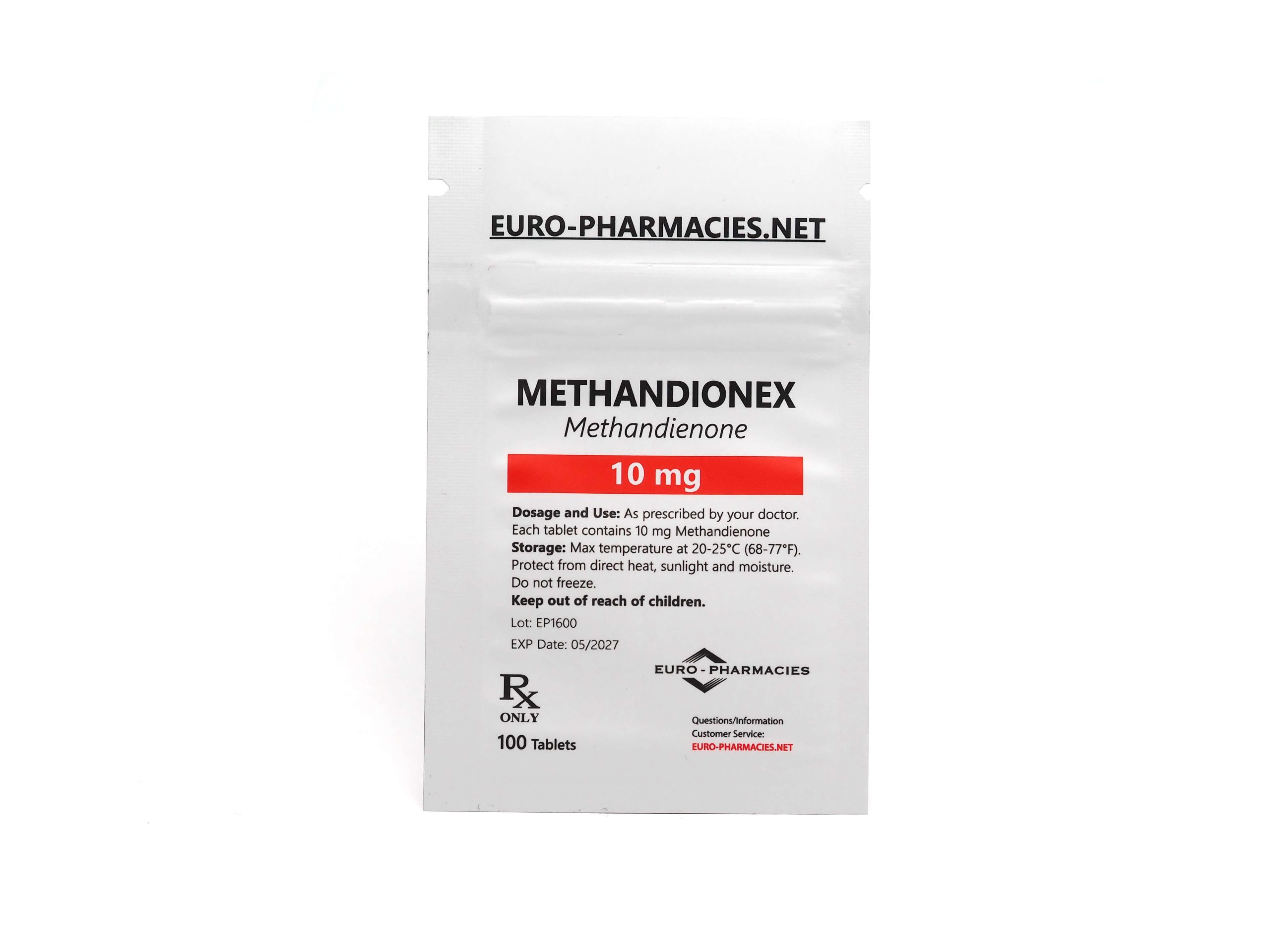 Europharmacies Bolsa de Methandionex 10 (Dianabol)