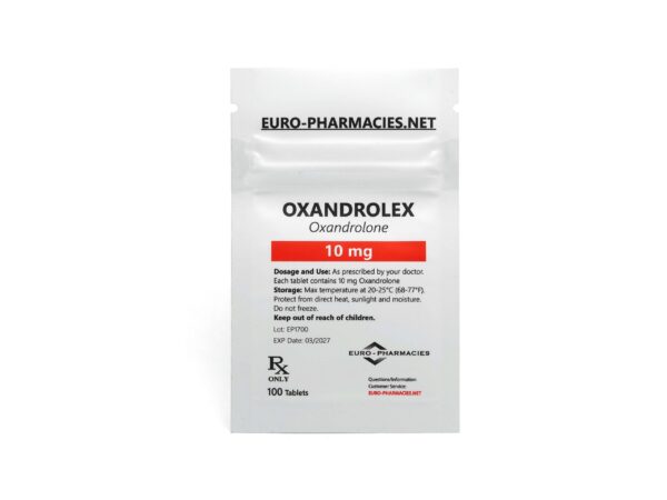 Europharmacies Bolsa Oxandrolex 10 (Anavar)