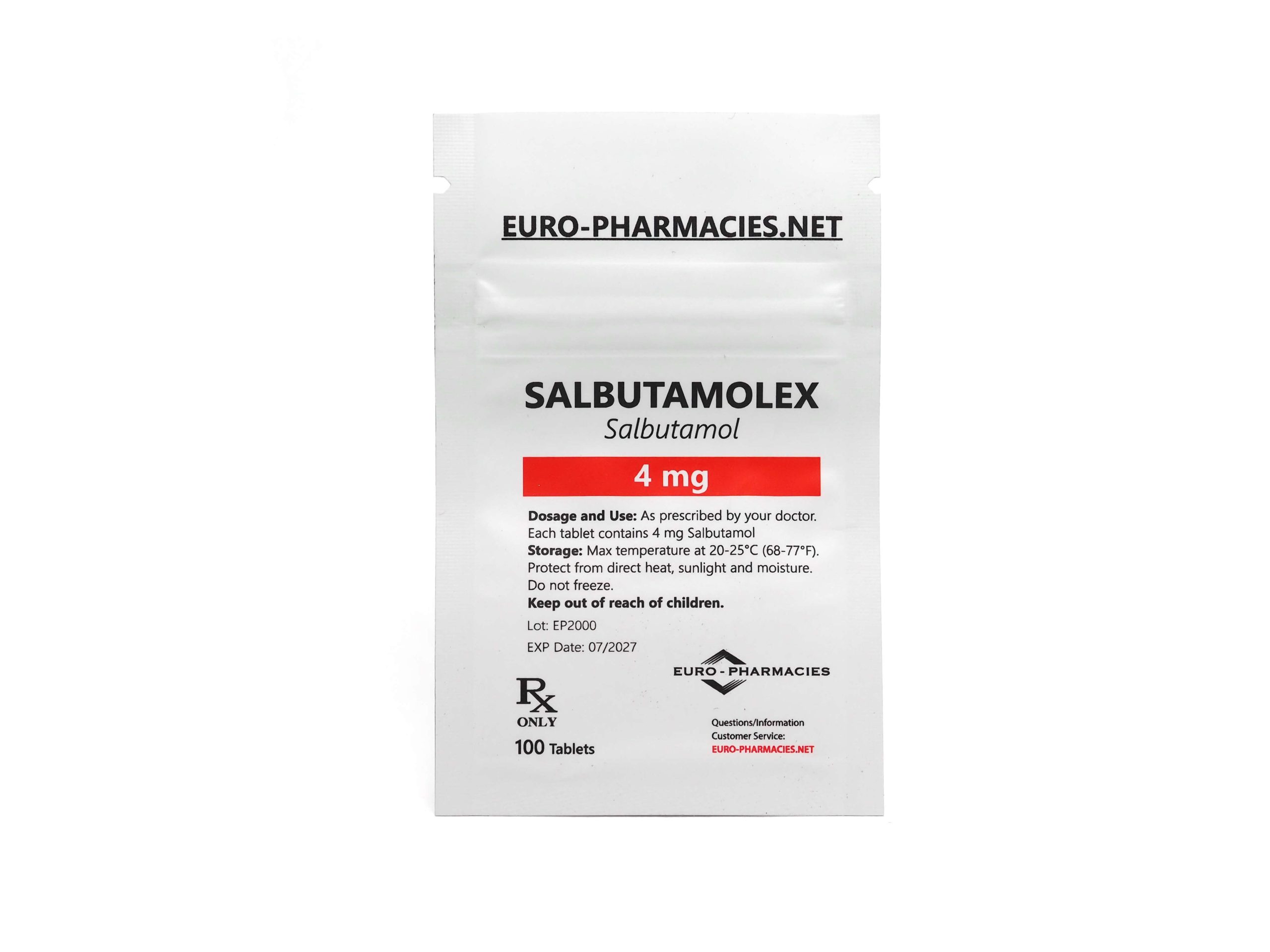 Europharmacies Bolsa de Salbutamolex (Salbutamol)