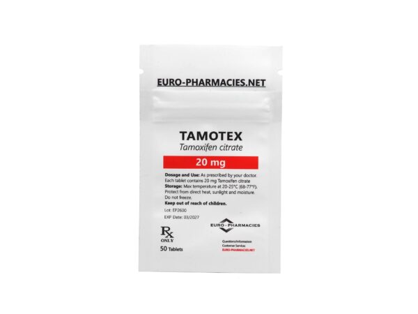 Europharmacies ofrece Tamotex (tamoxifeno)