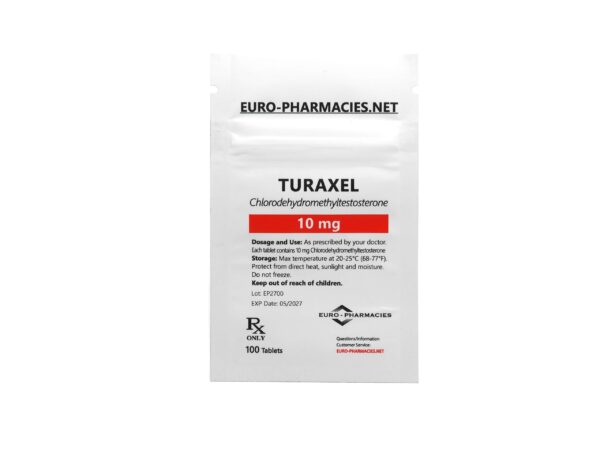 Europharmacies Bolsa Turaxel 10 (Turanabol)