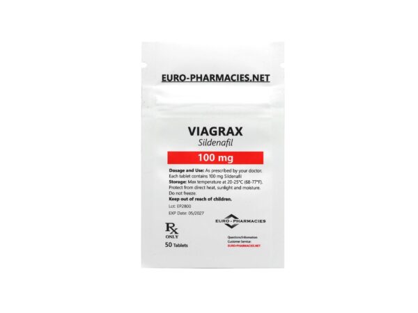Europharmacies ofrece Viagrax (Sildenafil)