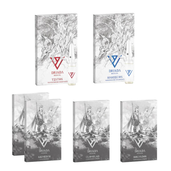 Paquete Clásico para Ganar Masa con Enantato Deca (8 semanas) DRIADA MEDICAL
