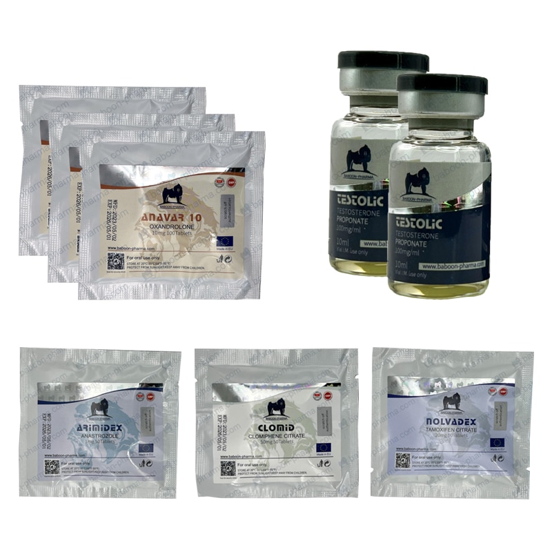 Pack Strength PTO Anavar Test P 6 semanas Baboon Pharma