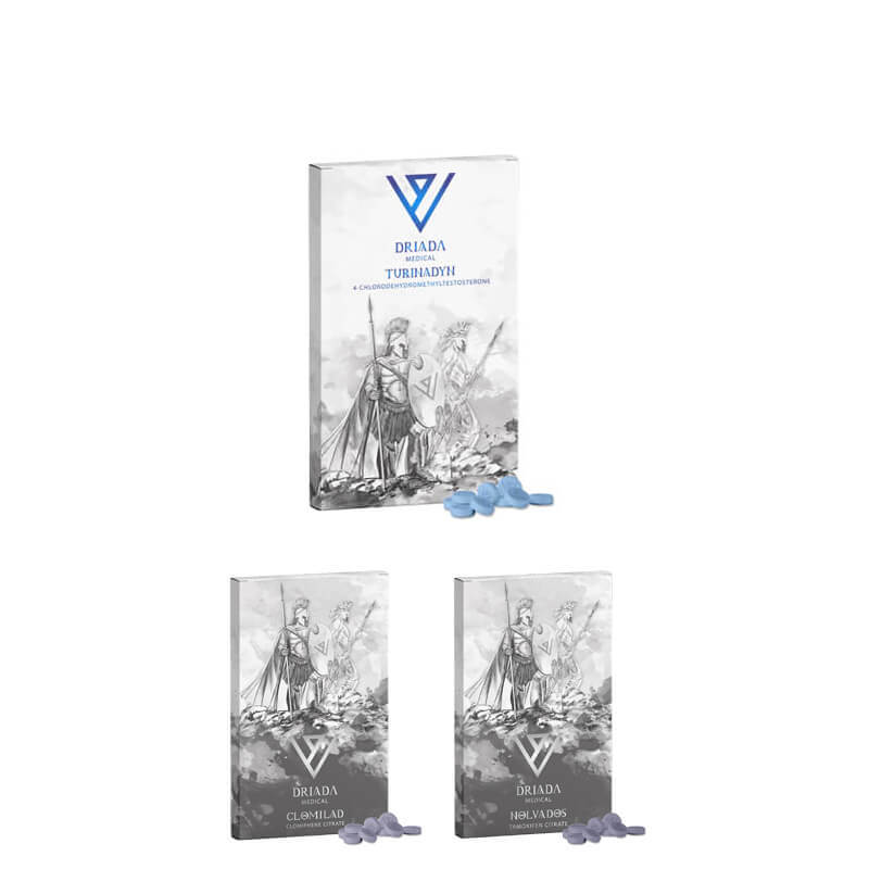Pack Turinabol para aumentar masa muscular magra Driada Medical, 4 semanas