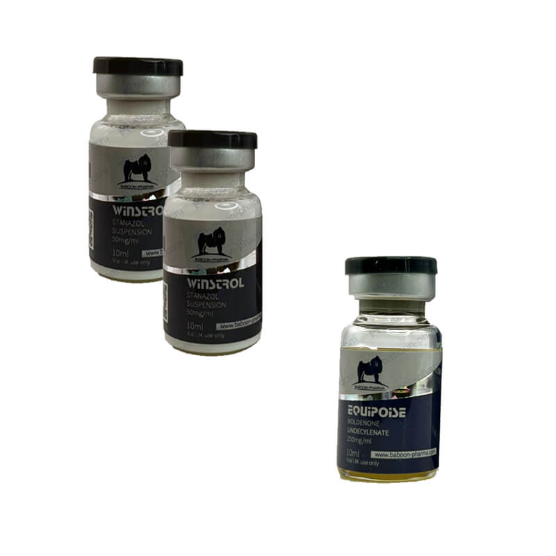 Paquete de resistencia Boldenona Winstrol Esteroides inyectables Baboon Pharma