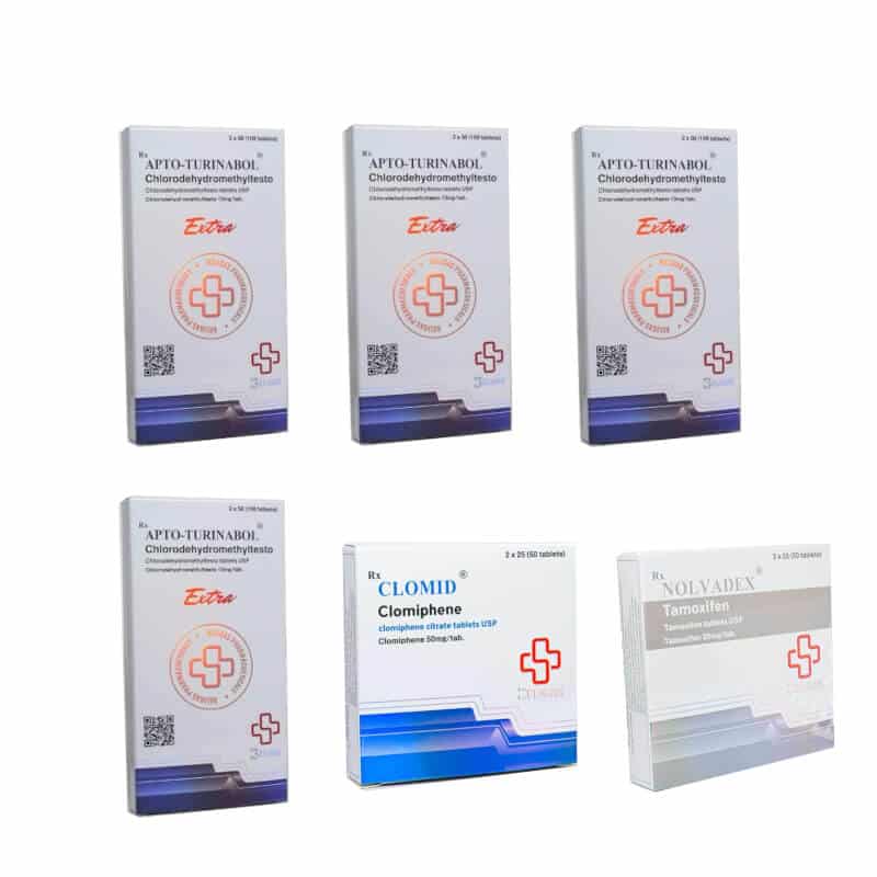 Pack masa muscular magra 8 semanas Turinabol Beligas World