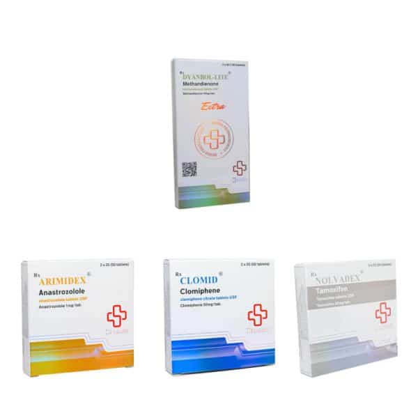 Pack para ganar masa muscular (oral) Dianabol + Protección + PCT (4 semanas) Beligas Pharmaceuticals International