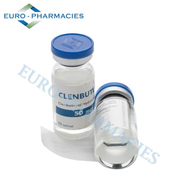 Clenbuterox INJ (Clenbuterol) 50 mcg/ml, vial de 10 ml, Euro Pharmacies