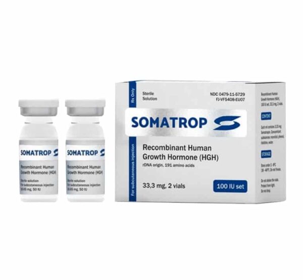 Conjunto de HGH 100 UI para Somatroplab
