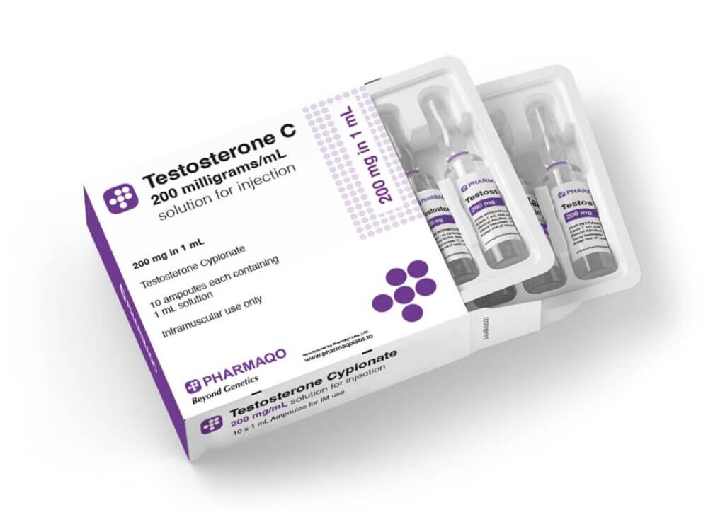 Ampollas de testosterona C de Pharmaqo