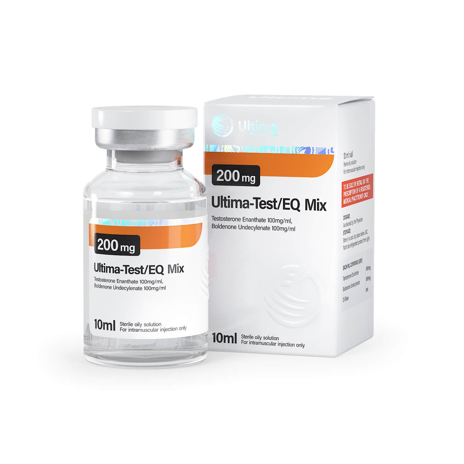 Ultima Test EQ 200 mezcla 10 ml x 200 mg ml