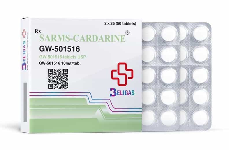 Sarms Cardarine 10 mg 50 comprimidos beligas