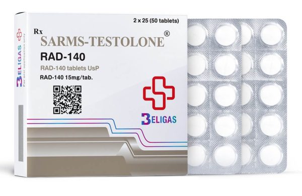Sarms Testolone 15 mg 50 comprimidos