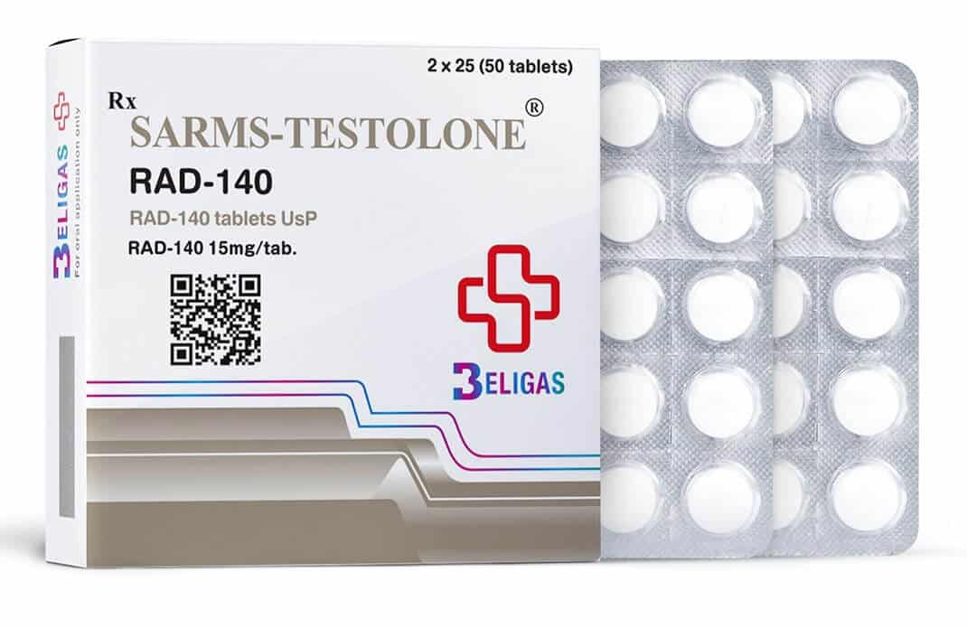 Sarms Testolone 15 mg 50 comprimidos