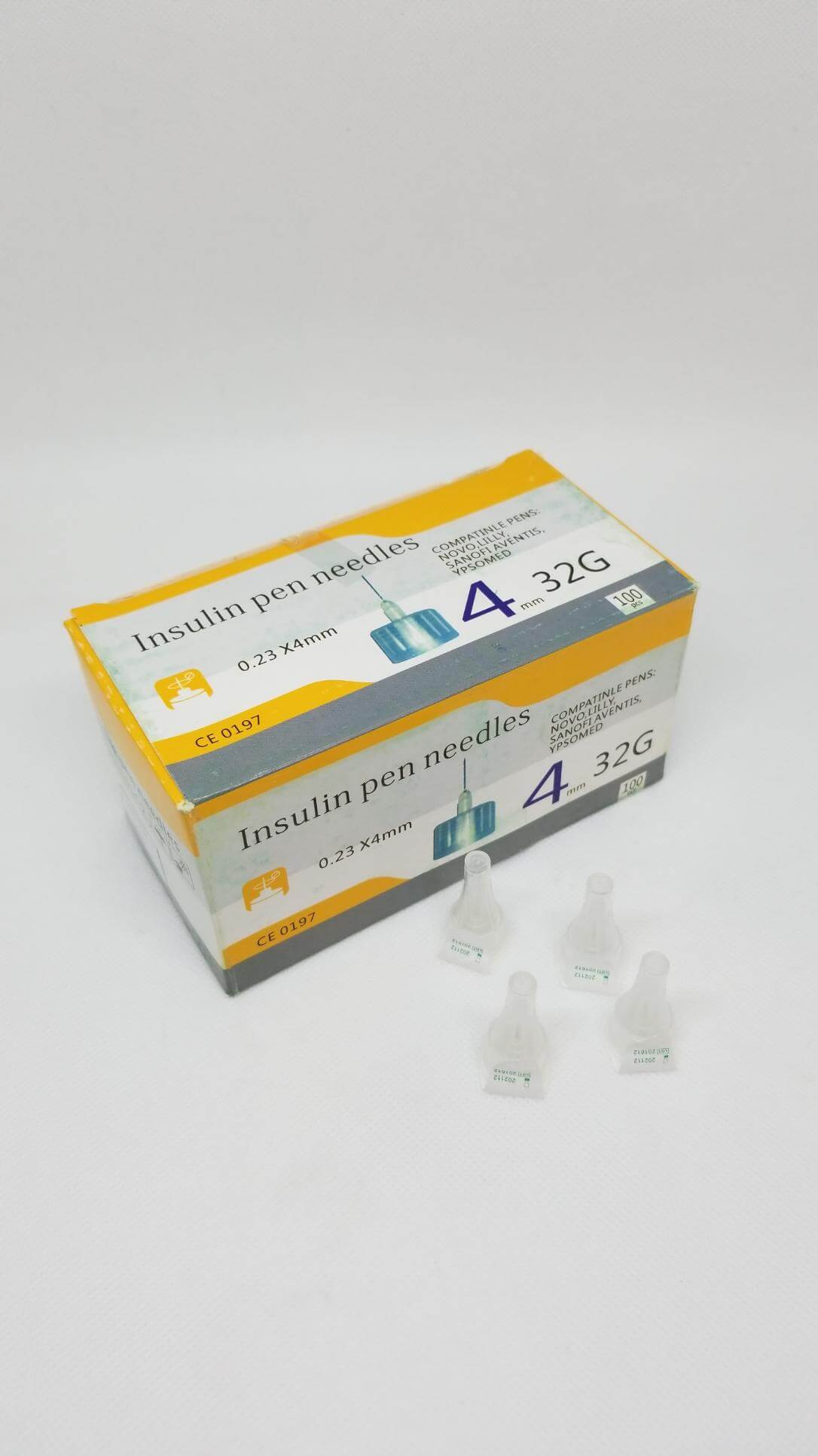 100 agujas para pluma de insulina - HGH - Beligas (internacional)