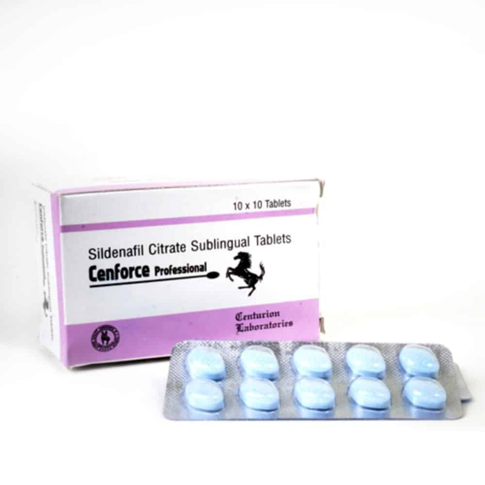 Careforce Professional Sildenafil Sublingual Tab 100 comprimidos Farmacia UE