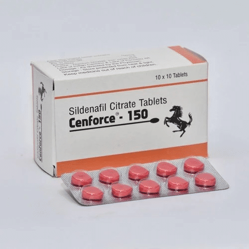 Cenforce 150 mg Citrato de Sildenafilo 100 comprimidos Farmacia UE