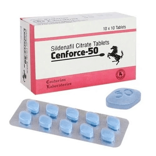 Cenforce 50 mg Citrato de Sildenafilo 100 comprimidos Farmacia UE