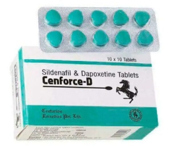Cenforce D 160 mg Sildenafilo + Dapoxetina 100 comprimidos Farmacia UE