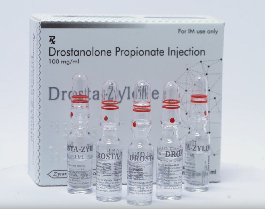 DROSTA ZYLONE Propionato de drostanolona inyectable. 100 mg 1×10 1