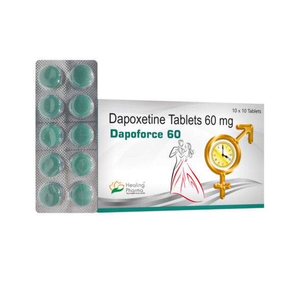Dapoforce 60 mg Dapoxetina 100 comprimidos Farmacia UE
