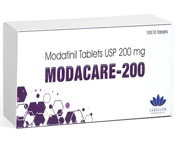 Modacare 200 mg Modafinilo Comprimidos USP 100 comprimidos Farmacia UE