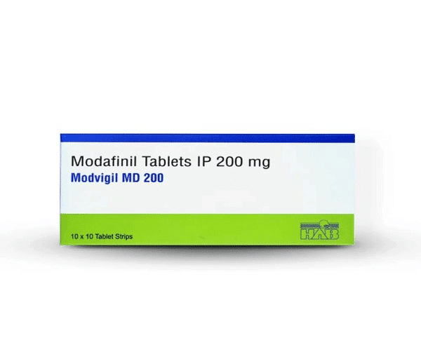 Modvigil MD 200 mg Modafinilo Comprimidos IP 100 comprimidos Farmacia UE